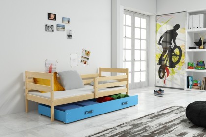 Lastevoodi ERYK voodikastiga 80x190, lakk, Laste- ja noortevoodid, 80cm laiused, Lastemööbel ja sisustus